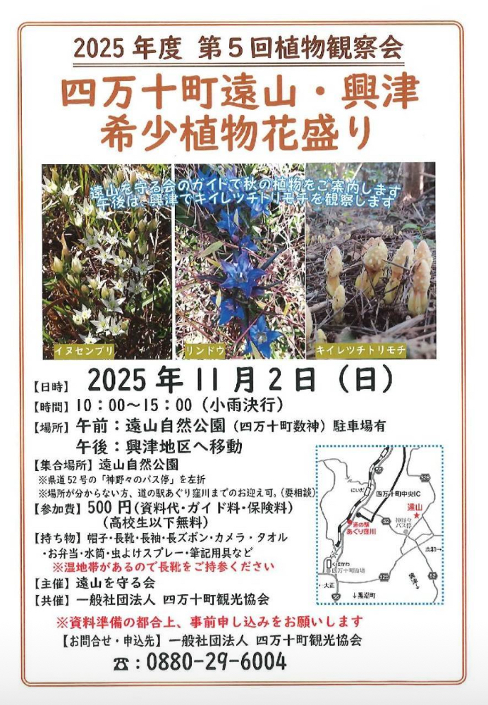 2025/11/2植物観察会チラシ