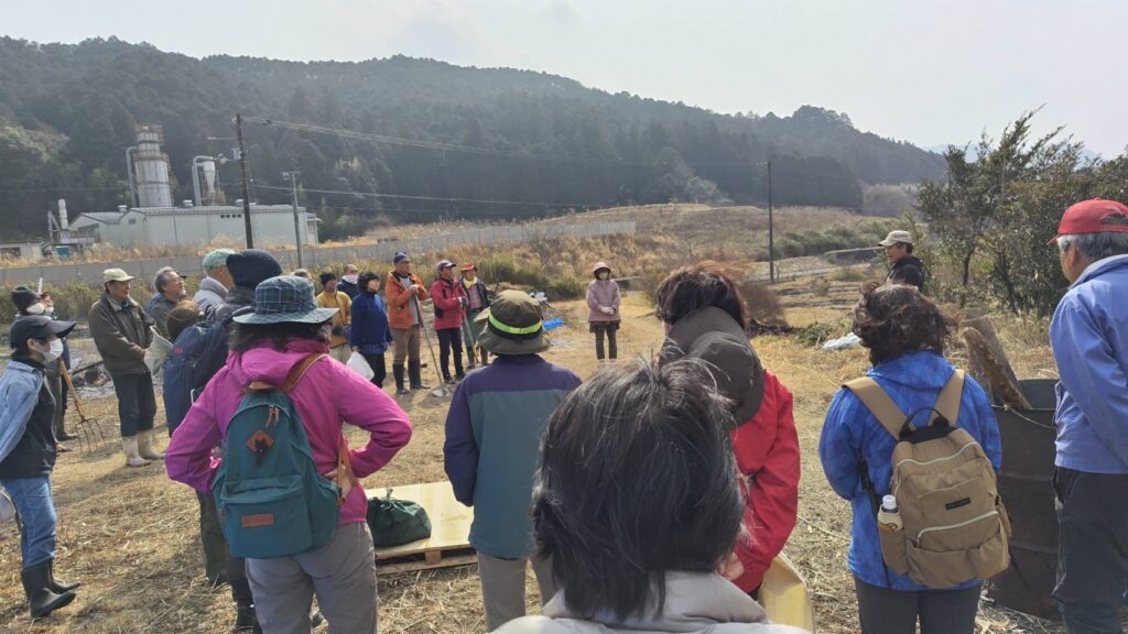 野焼きボランティア